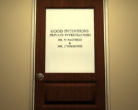 Good Intentions Detective Agency, the P.I. Firm founded by Joe and Nerd